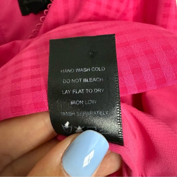 REVOLVE NBD Pink Off Shoulder Crop Top Size M Party Night Out Date Baddie Trendy - Picture 9 of 9